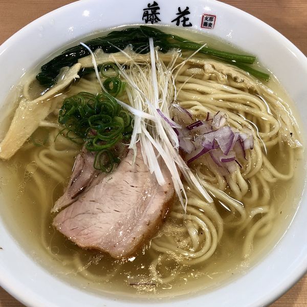 「塩らぁ麺」@支那蕎麦屋 藤花の写真