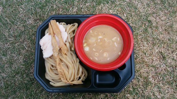 「特級鶏蕎麦龍介 龍介つけ蕎麦」@中華蕎麦とみ田 冨田治PRESENTS 最強ラーメン祭2018 in 小山の写真