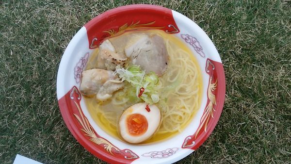 「ＪＵＮＫ ＳＴＯＲＹ　煌めきの塩そば」@中華蕎麦とみ田 冨田治PRESENTS 最強ラーメン祭2018 in 小山の写真