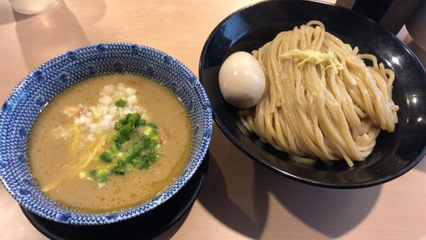「鶏白湯つけめん(塩) 大盛 とろとろ味玉子」@麺堂 稲葉 Kuki styleの写真