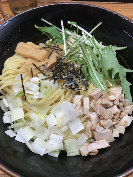 「油そば、大」@横浜家系ラーメン 壱角家 八重洲店の写真