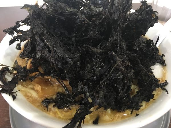 「岩のりラーメン」@新潟らーめん こばやしの写真