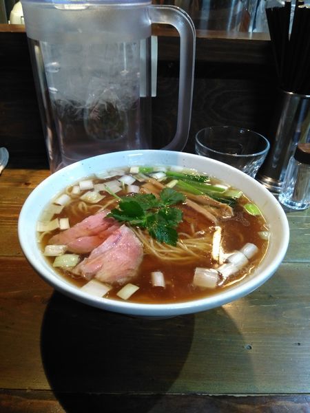 「醤油ラーメン　大盛」@ラーメン屋ジョンの写真