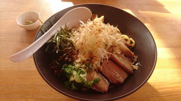 「旨煮干の和風カフェソバ」@湖麺屋 Reel Cafeの写真