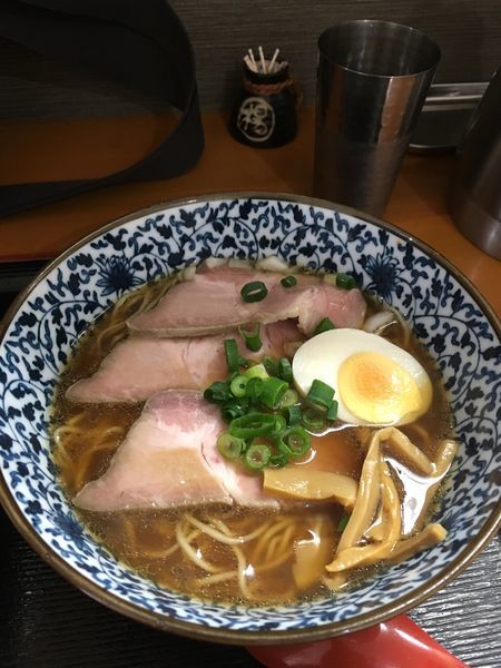 「月替わり醤油ラーメン」@麺や なないちの写真