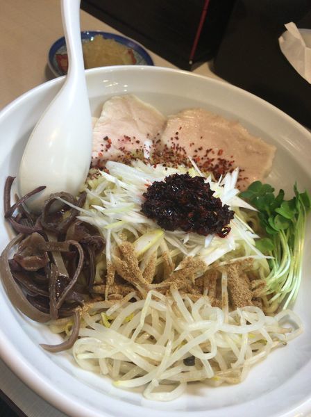 「【限定】辛まぜそば ８５０円」@桜台らぁ麺 美志満の写真