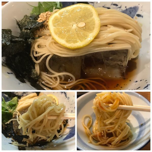 「【気まぐれ限定】カワタカ冷やし」@ラーメン カワタカの写真