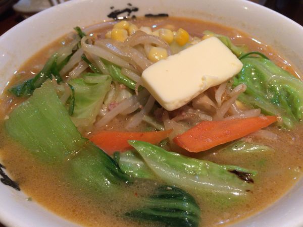 「エシレバター使用味噌野菜麺」@らー麺 藤平 西小山店の写真