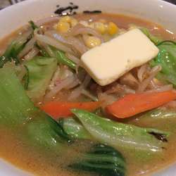 エシレバター使用味噌野菜麺