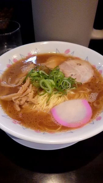 「中華そば（半チャーハンとのセット）  ９５０円」@のりや食堂の写真