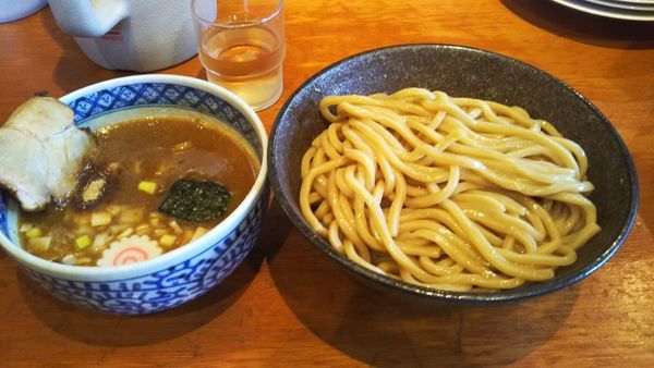 「薩摩産本枯本節 つけめん 800円」@自家製麺 えなみの写真