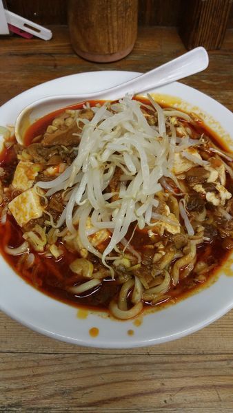 「ぶっかけ辛子みそマイルド」@つけめん 高木や 高田馬場店の写真