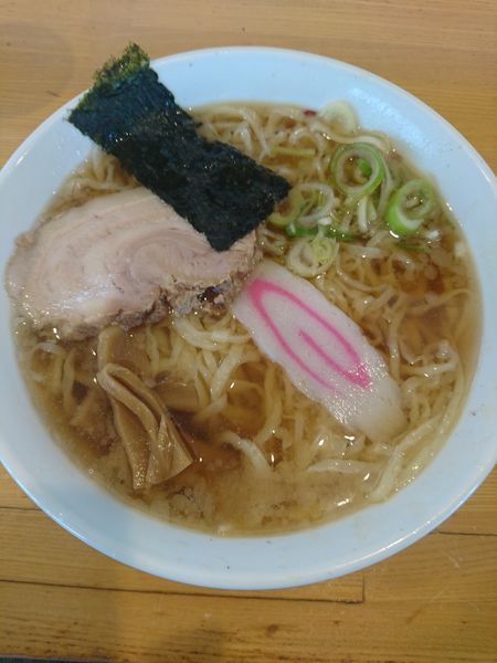 「醤油らーめん 580円」@青竹手打佐野らーめん こまちゅ屋 館林支店の写真