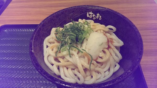 「おろし醤油うどん、大」@はなまるうどん 京王グリナード店の写真