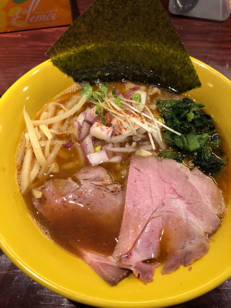 「【限定】超やっべぇ伊勢海老煮干らーめん1000円」@らーめん 惠本将裕の写真