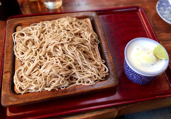 「もりそば(550円)」@越後屋の写真