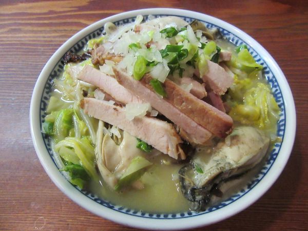 「限定　カキチャンポン風そば（１０００円）」@良温(Ra-on)の写真