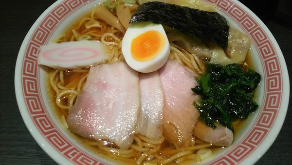 「チャーシューワンタンメン」@ラーメン大至の写真