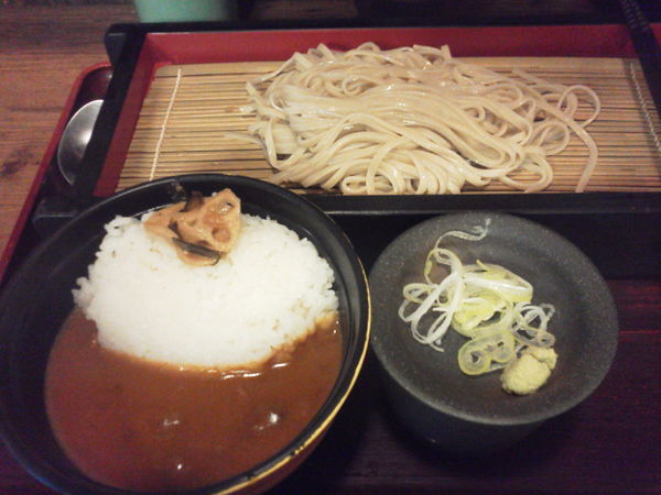 「小カレーセット 520円」@生そば 玉川 池袋東口店の写真