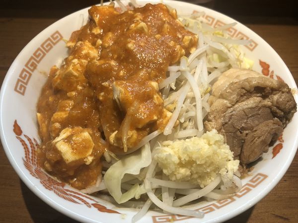 「フュージョン・ヤサイニンニク（800円）」@火の豚 人形町駅前店の写真