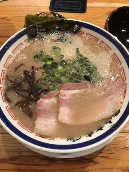 「ラーメン 赤オニ」@博多長浜らーめん 田中商店の写真