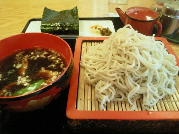 「Aランチ（鴨せいろとおにぎり）700円、大盛 100円」@マルイチ 神田軒の写真