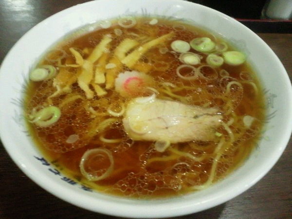 「支那そば 450円」@支那そば 佐川の写真