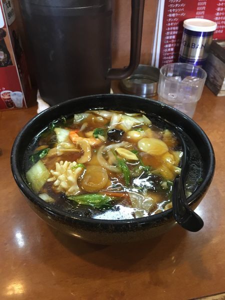 「広東麺800円」@つけ麺処 大地の写真
