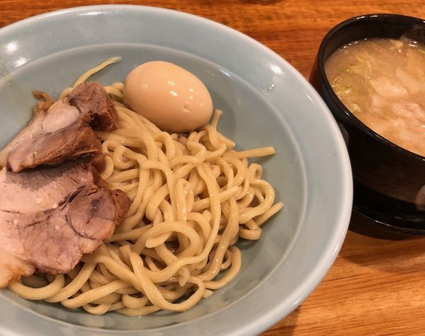 「つけ麺（麺半分・アブラ・ニンニク少し・￥780）」@ラーメン盛太郎の写真