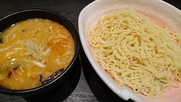 「みそつけめん（春のつけめん乱打、限定８３０円）」@ラーメン大至の写真