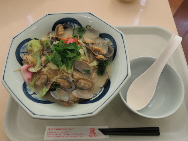 「あさりたっぷり春ちゃんぽん（レギュラー）：810円」@リンガーハット アリオ西新井店の写真