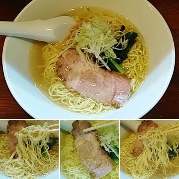 「塩らーめん　750円」@らーめん 喜粋 入谷店の写真