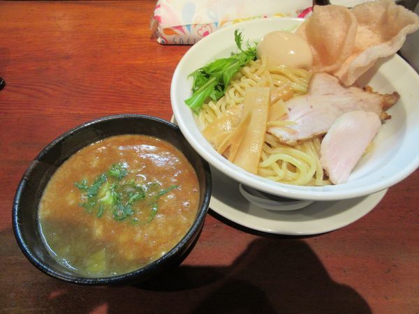 「特製みそ　つけめん（７８０円）＋味玉１００円」@麺や 松辰の写真