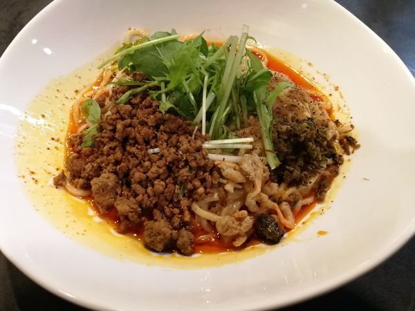 汁なし担々麺（辛さ中・痺れ中）