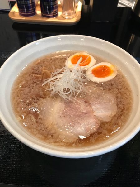 「味玉醤油ラーメン こってり」@麺処 松。の写真