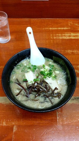 「みらくるらぁめん　６００円」@前橋とんこつ 味楽留の写真