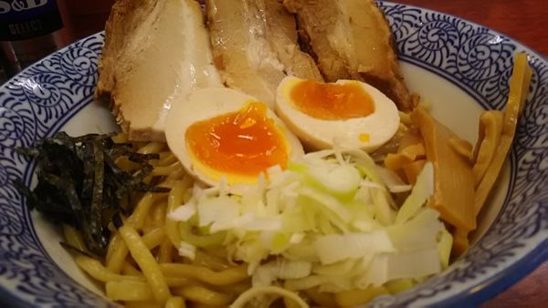 「特製油そば 大盛」@自家製太麺 元気屋の写真