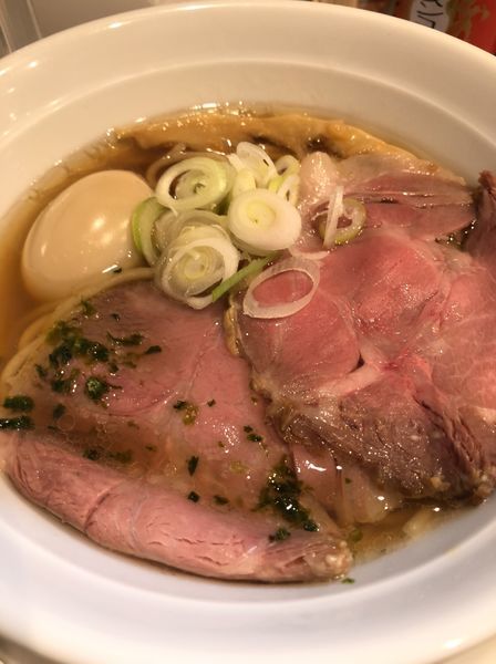 「味玉貝出汁醤油そば」@中華そば食堂 IKR51の写真