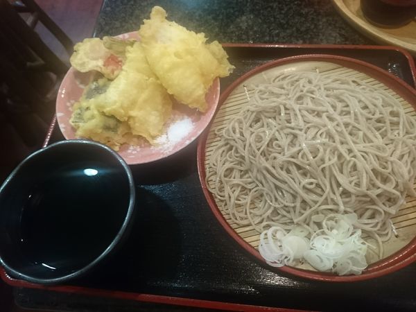 「季節の天ざる」@ala 麓屋の写真