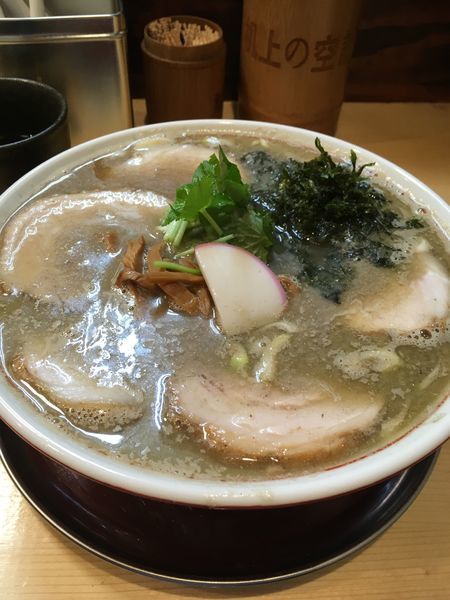 「魚群煮干しラーメン」@我的中華そば 机上の空論。の写真