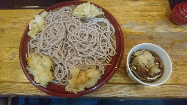 「かき揚げ蕎麦」@歌舞伎そばの写真