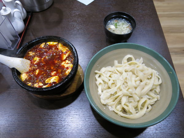 「味覚石焼麻婆刀削麺(中辛):900円」@味覚 三号店の写真