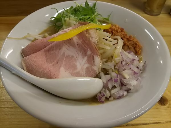 「味噌ヌードル　（大盛り：サービス券）」@味噌ぶり noodle みやみやの写真