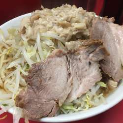 小ラーメン野菜増しアブラニンニク