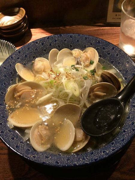「はまぐりラーメン(並)980円」@和風楽麺 四代目 ひのでやの写真