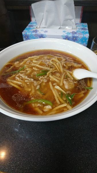 「肉そば」@けんけんラーメンの写真