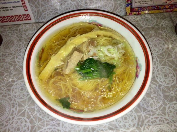 「しょうゆラーメン」@屋台ラーメン 支那そば つくもの写真