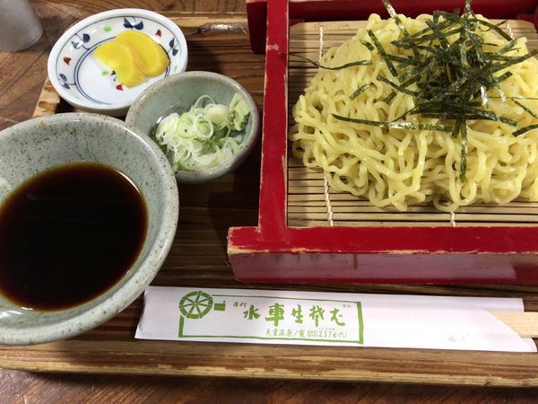 「ざる中華」@手打ち 水車生そばの写真