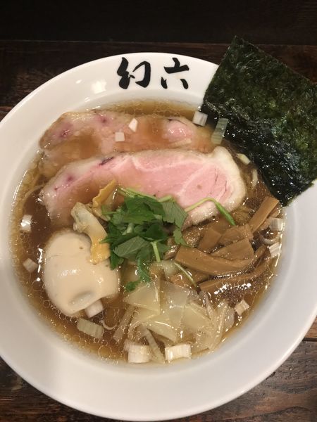 「特製醤油そば」@中華そば 幻六の写真