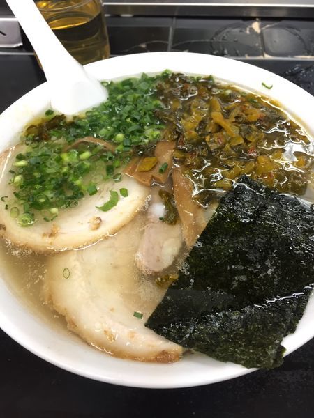 「高菜麺」@中華そば高はしの写真